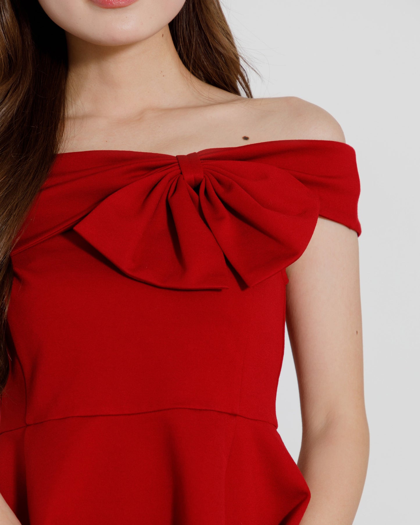 asymmetry ribbon tops