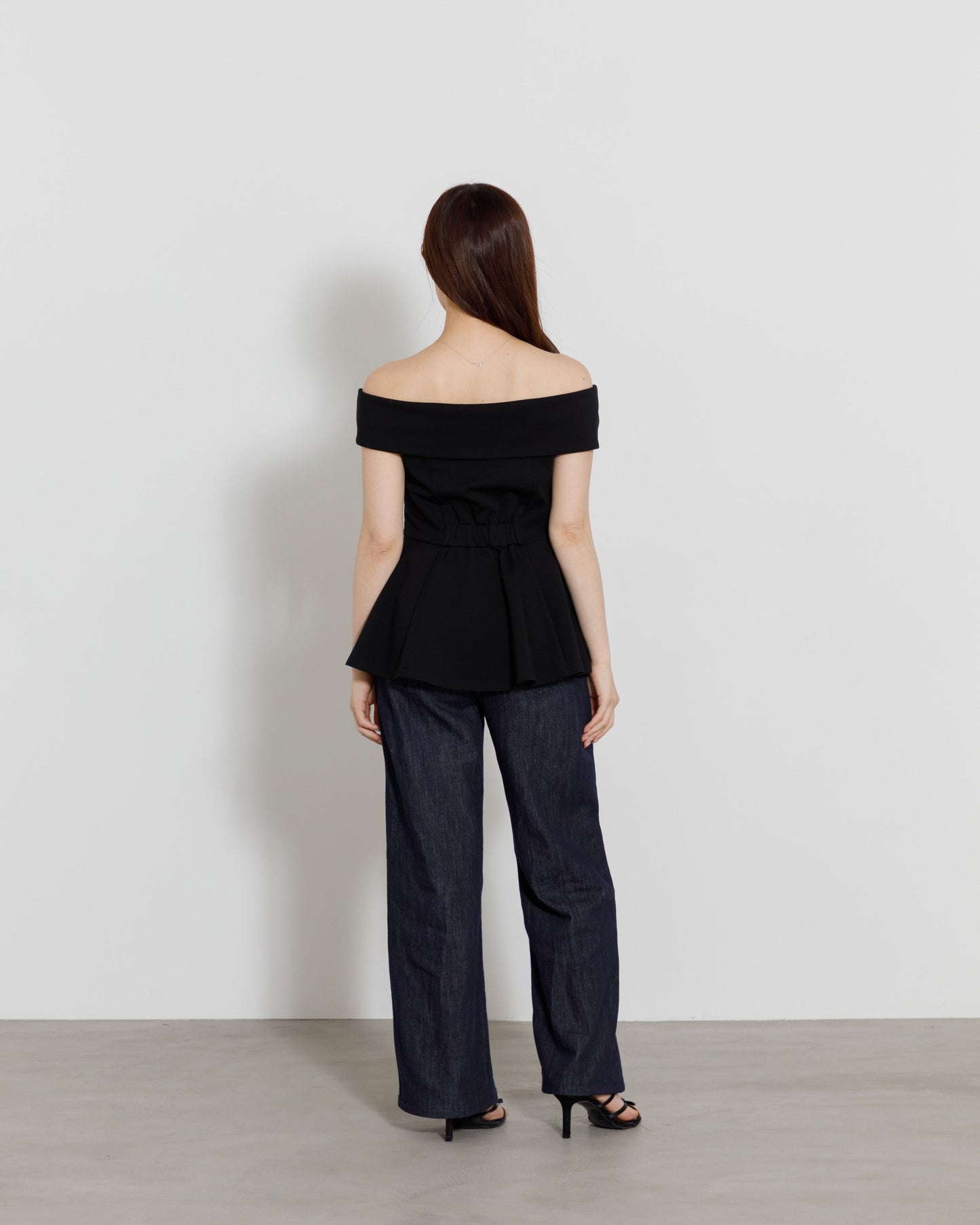 asymmetry ribbon tops