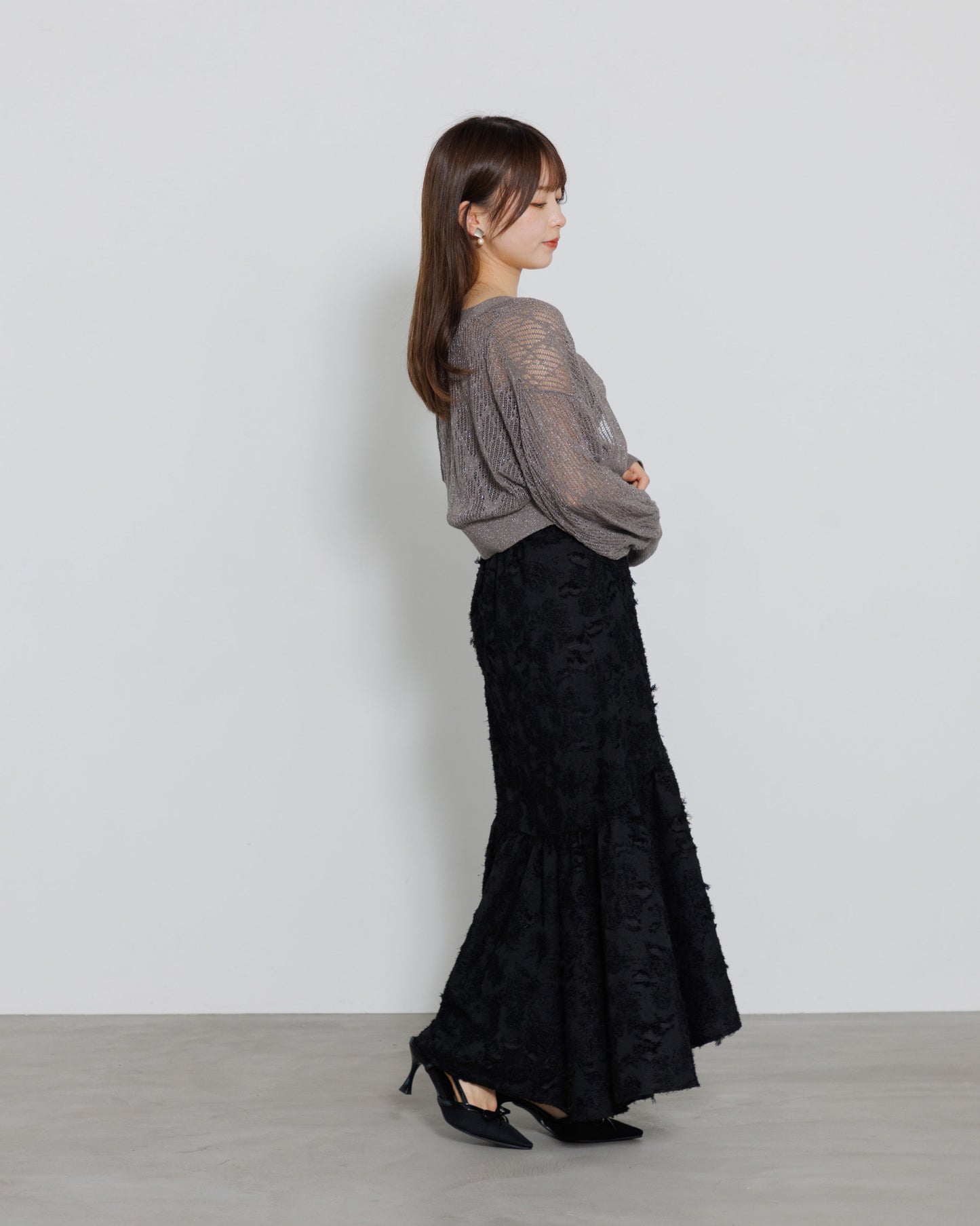 bijou button knit ensemble