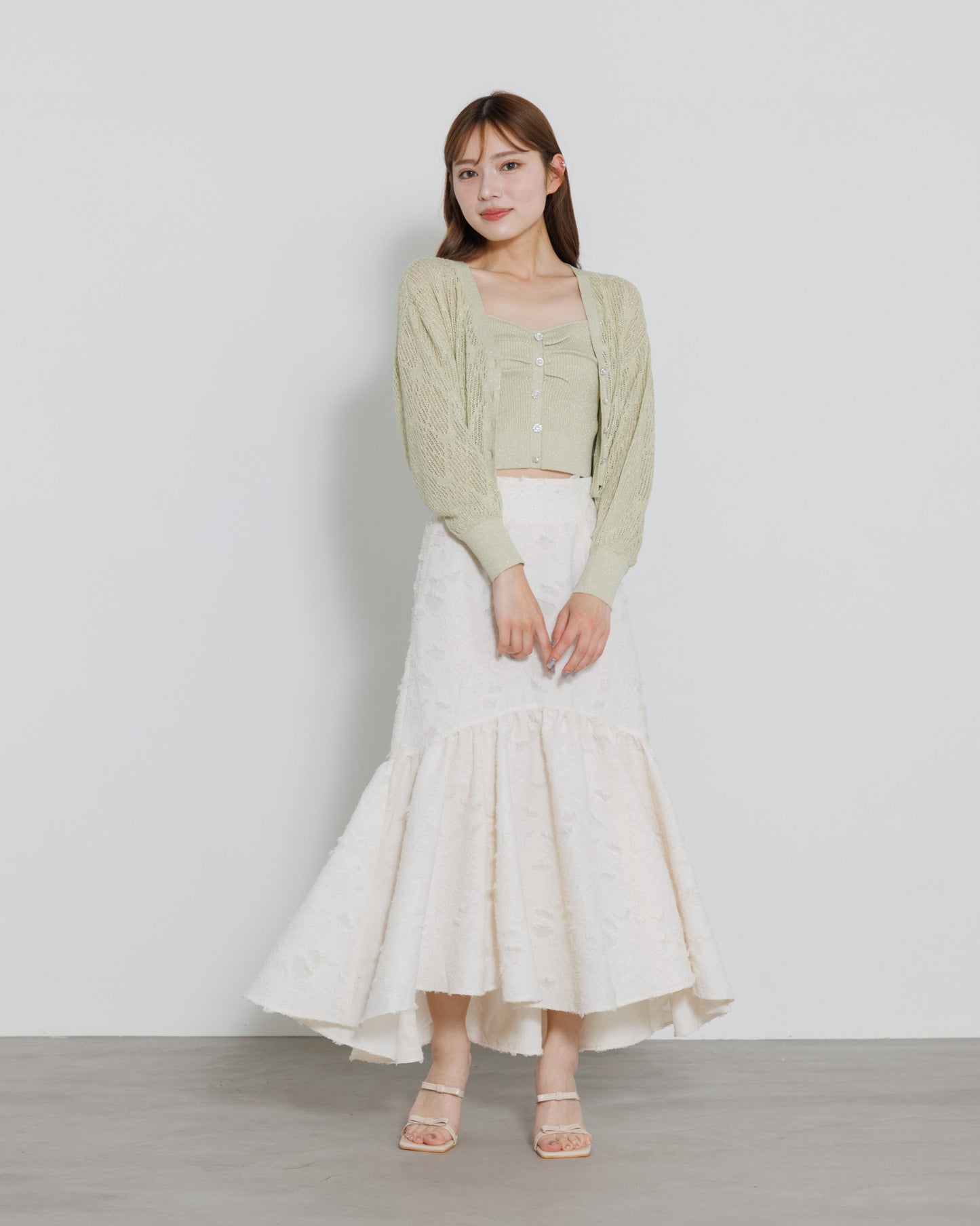 bijou button knit ensemble