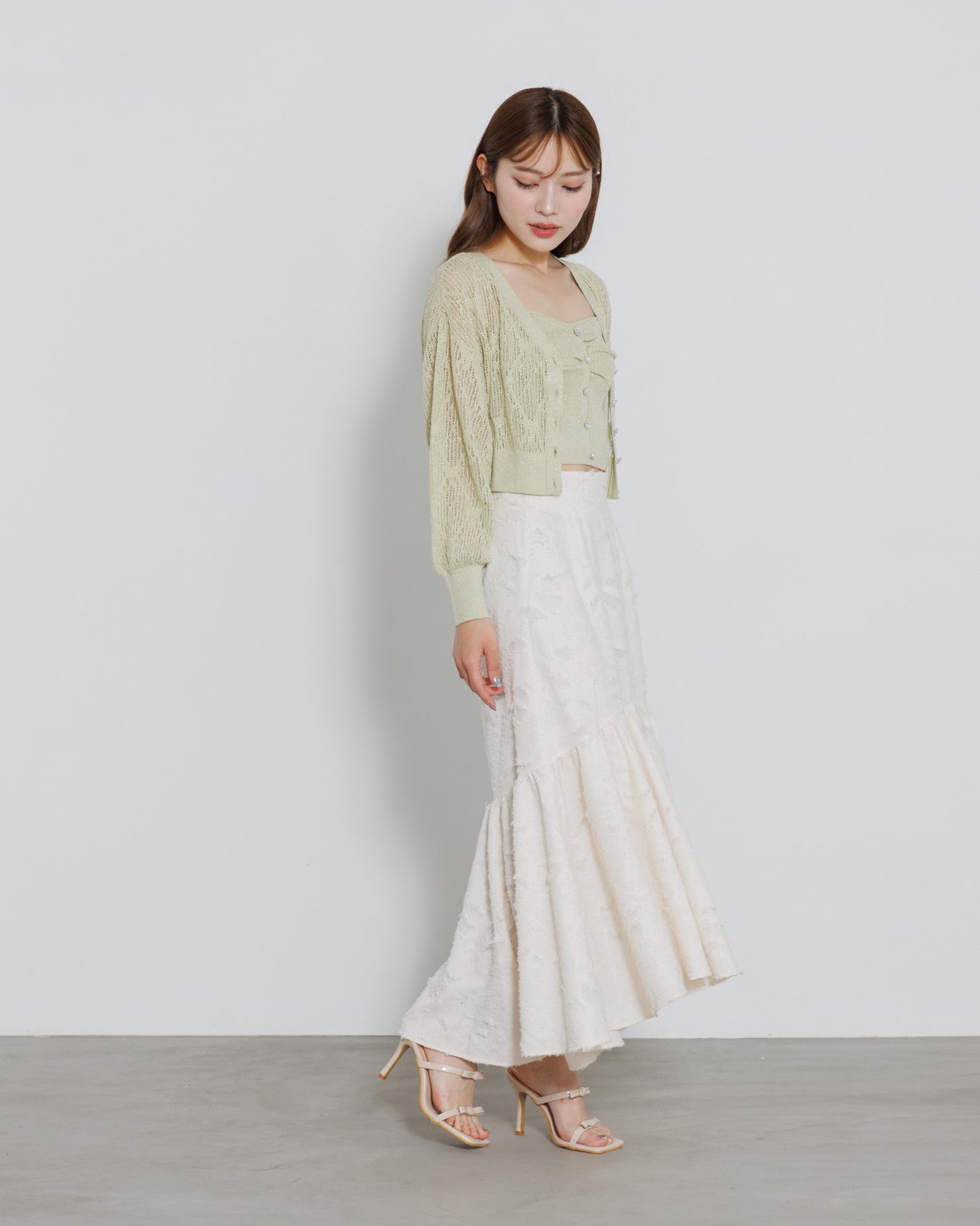 bijou button knit ensemble