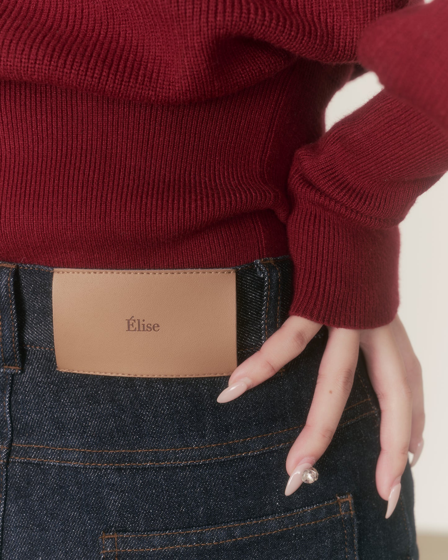 high-waste fit flare jeans