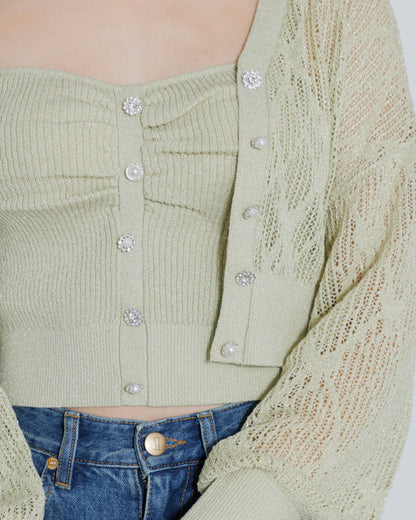 bijou button knit ensemble