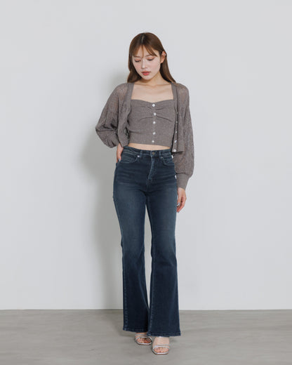 bijou button knit ensemble