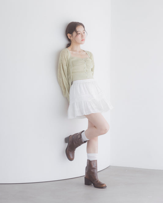 bijou button knit ensemble